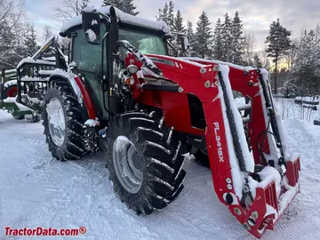 Massey Ferguson 4708M tractor utilitario con cargador frontal FL3416X.
