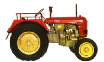 Foto eines Steyr 185a Traktors
