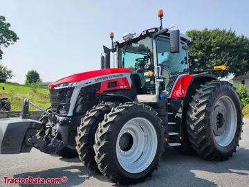 Tractor Massey Ferguson 9S.425 para plantio direto.