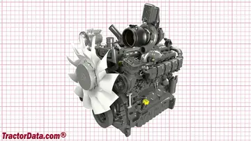 Claas Arion 610 Motorbild