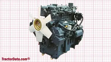 Mitsubishi D2500II engine image
