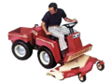 Hesston lawn tractors logo